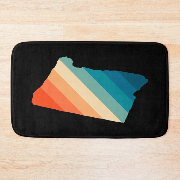 Item preview, Oregon State Retro Map designed and sold by Texterns.