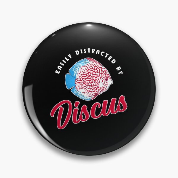 Artikelvorschau, Leicht abgelenkte Cichlid Fishkeeping Discus Fish Grafik entworfen und verkauft von jakehughes2015.