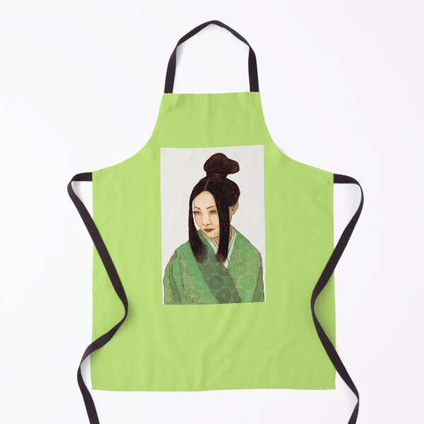 Item preview, Japanese Geisha - Green Kimono designed and sold by Anne-Maree Hunter.