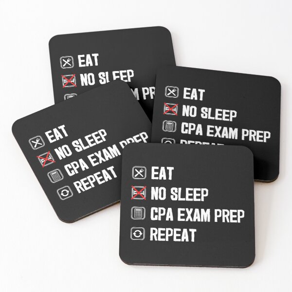 Item preview, Eat No Sleep Future Accountant CPA Exam Prep design designed and sold by jakehughes2015.