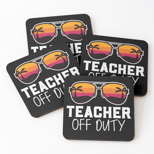 Item preview, Funny Teacher Off Duty Sunglasses Beach Sunset designed and sold by ZeLittleFamily.