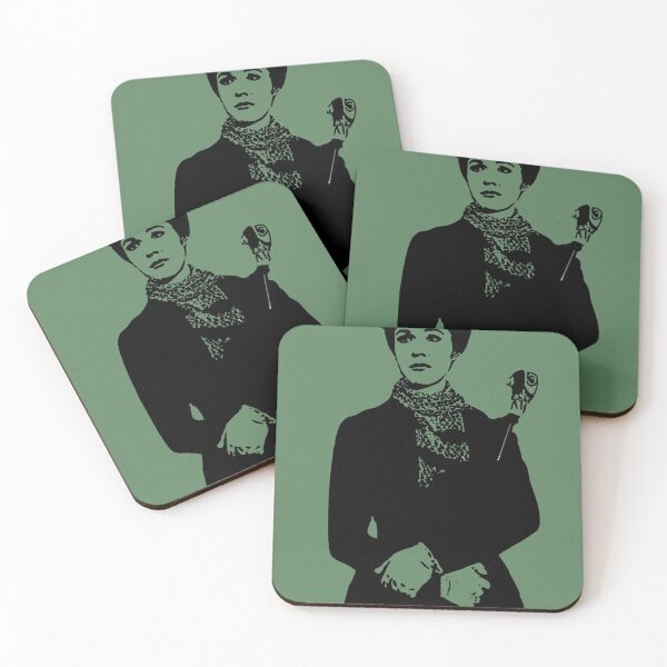 Item preview, Mary Poppins Silhouette Green designed and sold by baranskini.