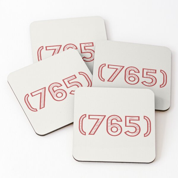 Item preview, (765) Muncie / West Lafayette Indiana Area Code designed and sold by Milli Co Studio.