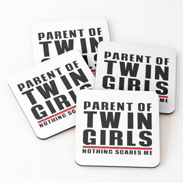 Item preview, Parent of Twin Girls Nothing Scares Me | Funny Mom Dad Humor designed and sold by TKsTees.