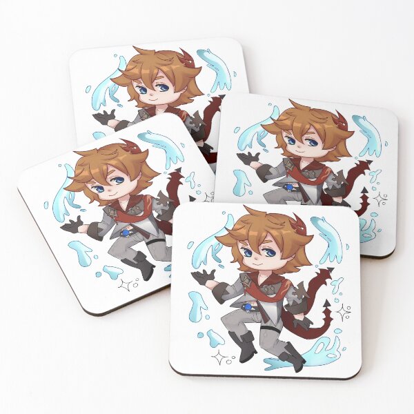Item preview, Tartaglia Genshin impact chibi designed and sold by Lucky-Arts.