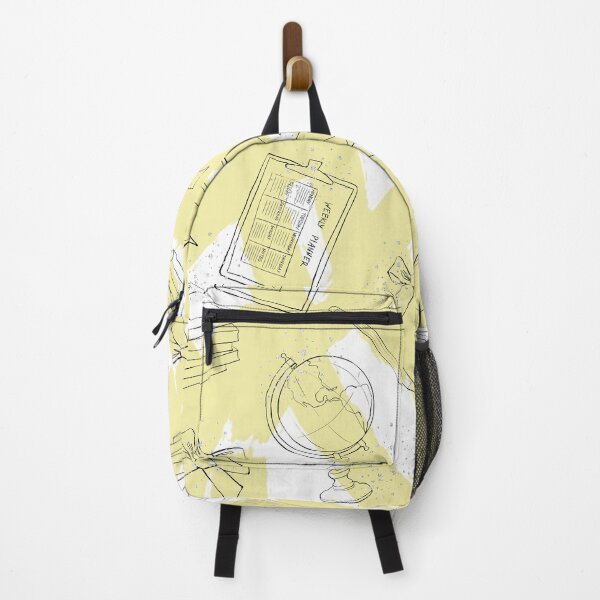Item preview, School inspired design in yellow color designed and sold by Lalanacliparts.