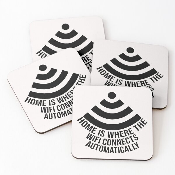 Item preview, Home is where the WiFi connects automatically designed and sold by DonmedPro1.