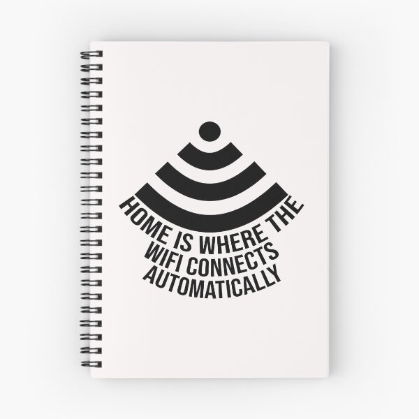 Item preview, Home is where the WiFi connects automatically designed and sold by DonmedPro1.