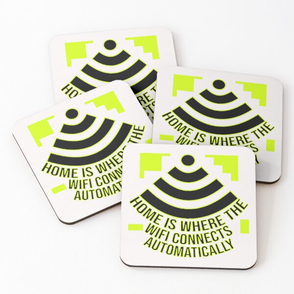 Item preview, Home is where the WiFi connects automatically designed and sold by DonmedPro1.