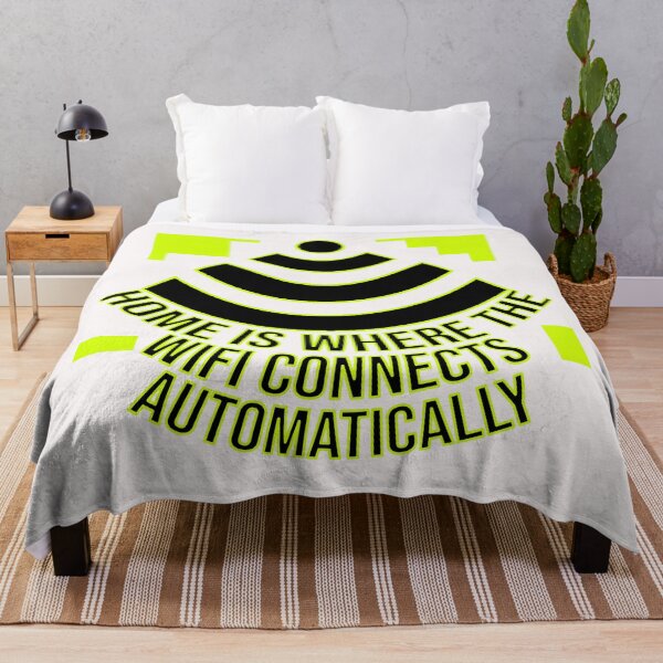 Item preview, Home is where the WiFi connects automatically designed and sold by DonmedPro1.