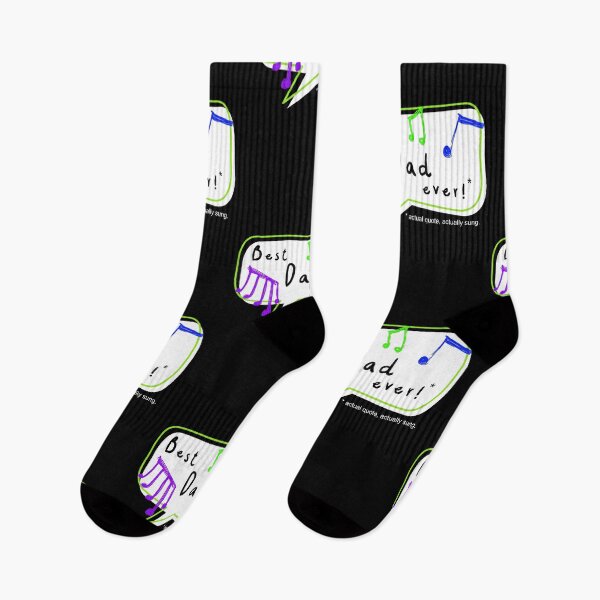 Item preview, Best Dad Ever *actual quote - music notes designed and sold by Da-Family-Biz.