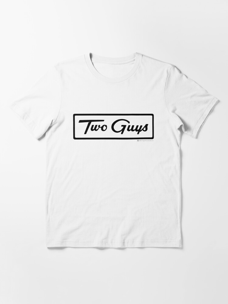 Two Guys Department Stores Essential T-Shirt for Sale by TeeArcade84