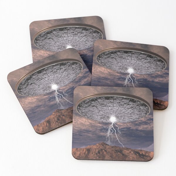 Item preview,   Space Aliens,Space Canvas Posters,Space Aliens, poster for room,canvas print,painting designed and sold by eyesight4vision.