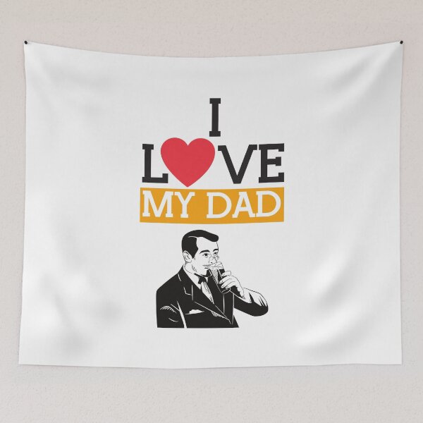 Item preview, I love my dad designed and sold by speakupandshine.