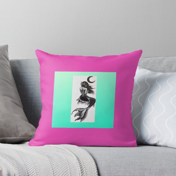 Item preview, Mermaid on aqua designed and sold by Christina Stanley.