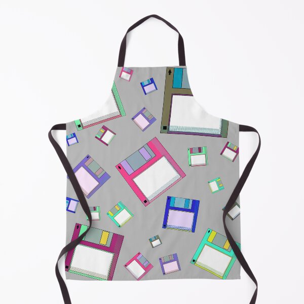 Item preview, Floppy disk disc retro neon pattern designed and sold by Cedarrue.