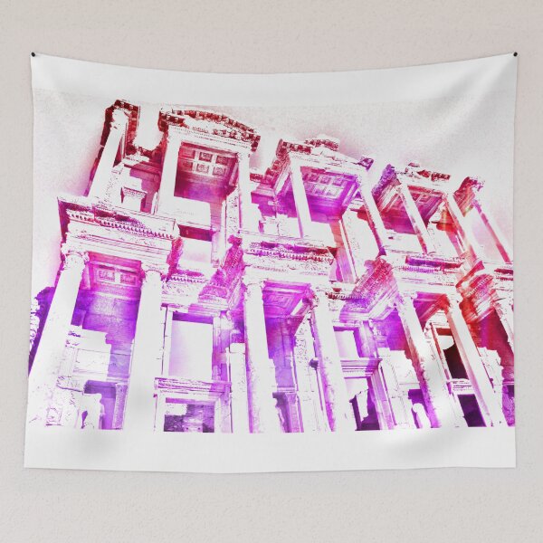 Item preview, Library Ruins designed and sold by kbkiwiart.