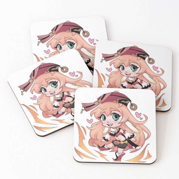 Item preview, Yanfei chibi Genshin impact designed and sold by Lucky-Arts.