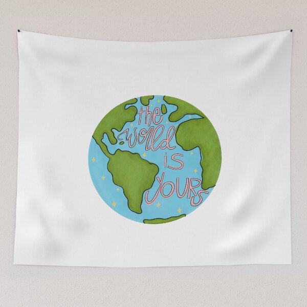 Item preview, the world is yours designed and sold by shelbiefran.