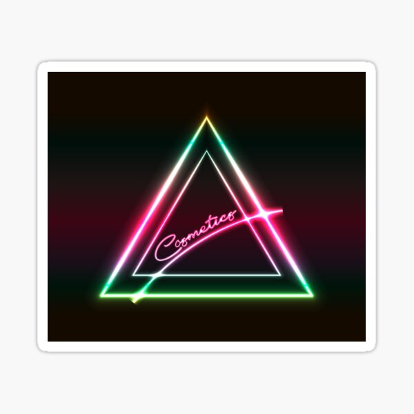 Neon Light Cosmetics Sticker
