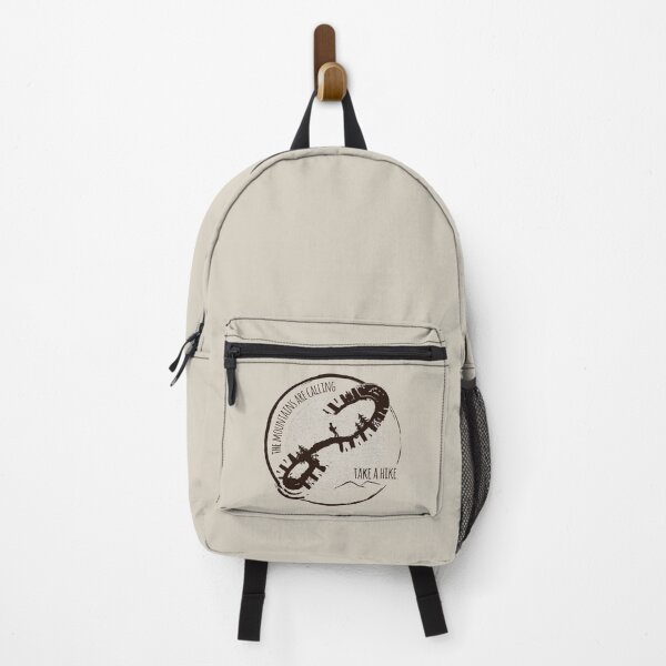 Item preview, The Mountains Are Calling Hiking - Brown 01 designed and sold by serenaking.