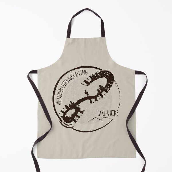 Item preview, The Mountains Are Calling Hiking - Brown 01 designed and sold by serenaking.