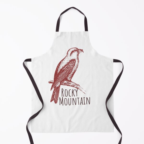 Item preview, Rocky Mountain Red Crossbill bird logo designed and sold by TheWaterBirds.