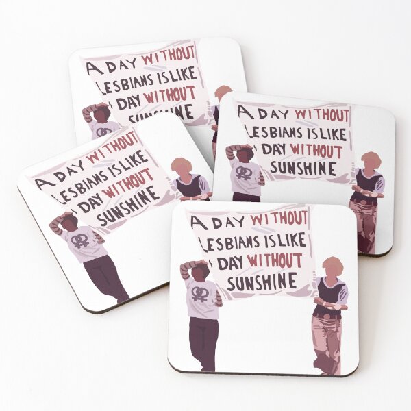 Item preview, a day without lesbians is like a day without sunshine designed and sold by Lauren Levensaler.