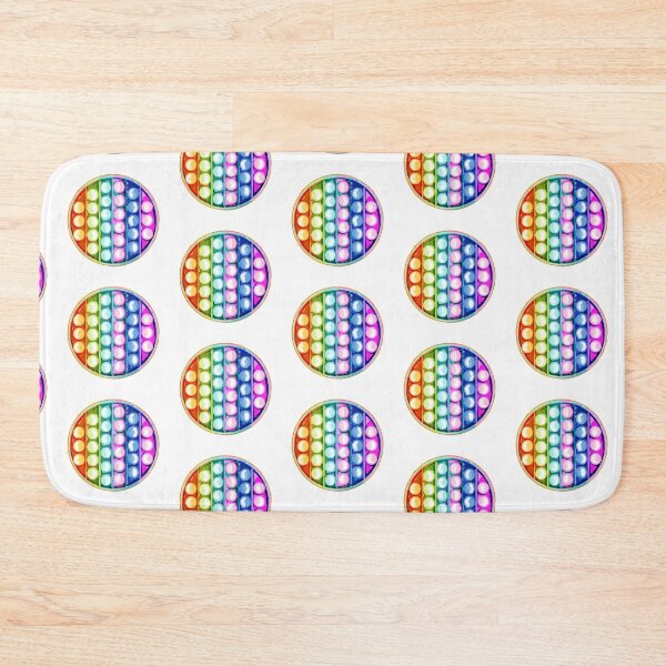 Item preview, pop it colorful fidget spinner sticker designed and sold by PashaGontier.