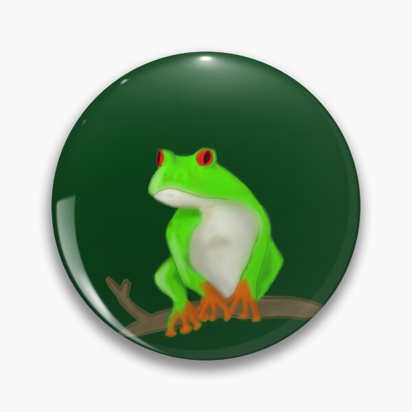 Item preview, Red Eyed Tree Frog designed and sold by becfromthedead.