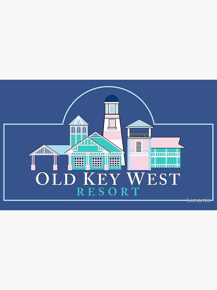 "Old Key West Resort II" Poster for Sale by Lunamis Redbubble