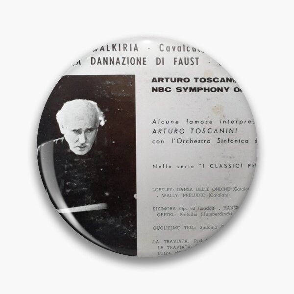 Item preview, Toscanini, Wagner, Berlioz, Walkerie, Faust, Conductor, Arturo Toscanini designed and sold by Vintaged.