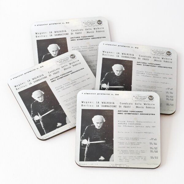 Item preview, Toscanini, Wagner, Berlioz, Walkerie, Faust, Conductor, Arturo Toscanini designed and sold by Vintaged.