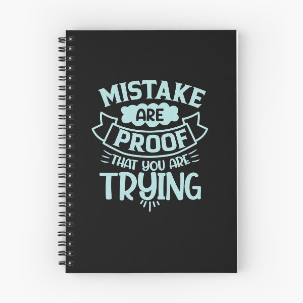 Item preview, Mistake are proof that you are trying designed and sold by SasKloset.
