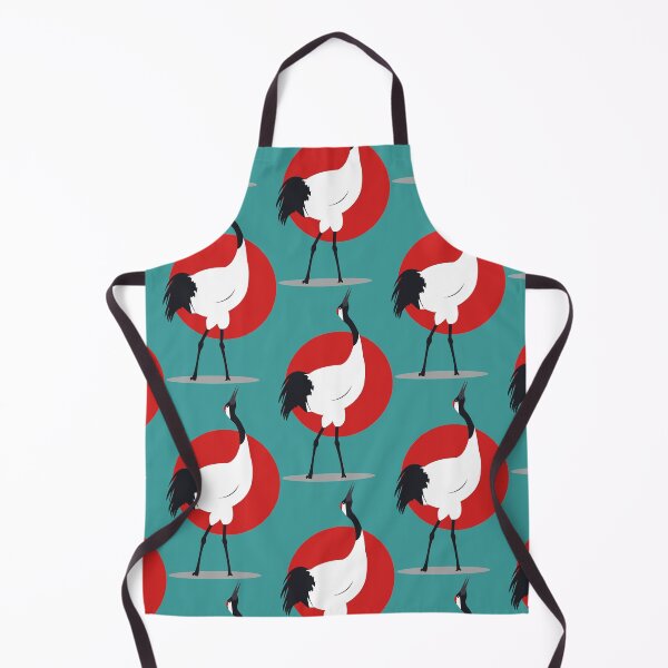 Aperçu de l'œuvre Red crowned crane pattern créée et vendue par Pasan-hpmm.