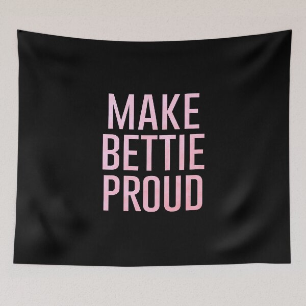Item preview, Make Bettie Proud Pink designed and sold by Stickers by SoSrat.