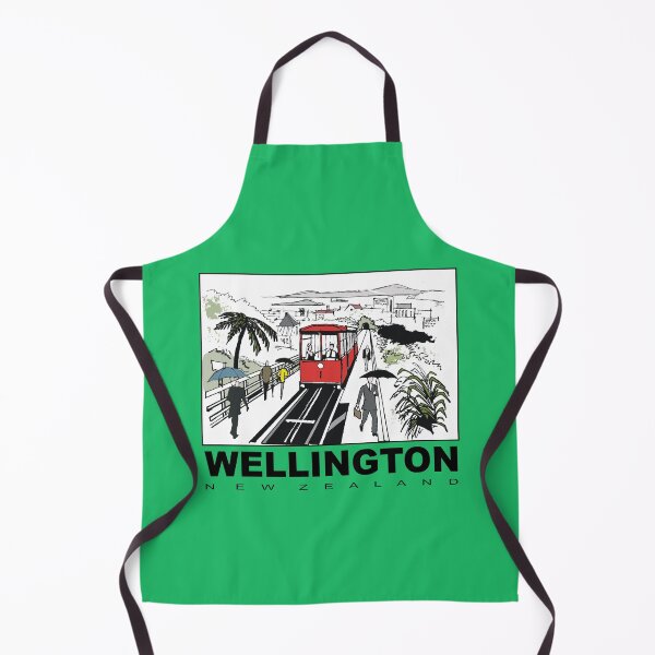 Item preview, Windy Wellington New Zealand sketch designed and sold by Al Benge - NZ & Australian Art.