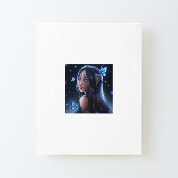 Irelia Blue Night  Canvas Mounted Print