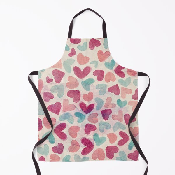 Item preview, Watercolor Hearts Pattern designed and sold by della95.