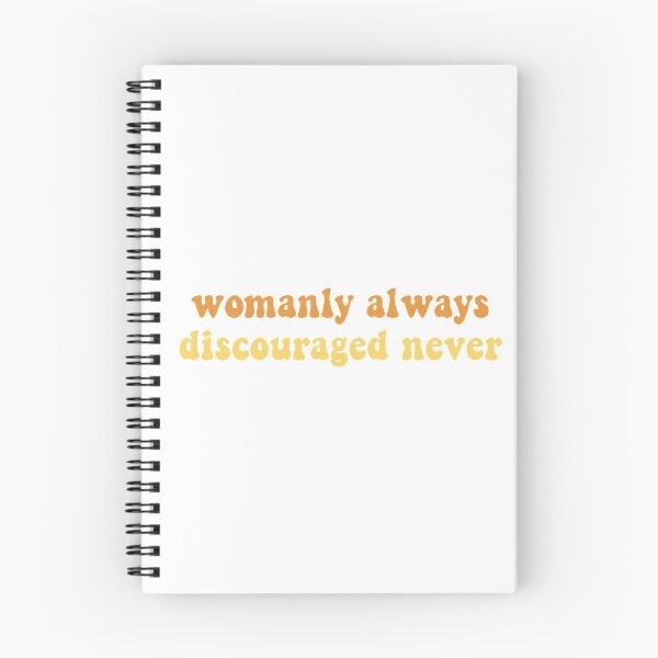 Item preview, Womanly Always Discouraged Never designed and sold by Stickers by SoSrat.