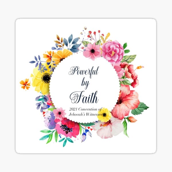 Powerful by Faith Sticker