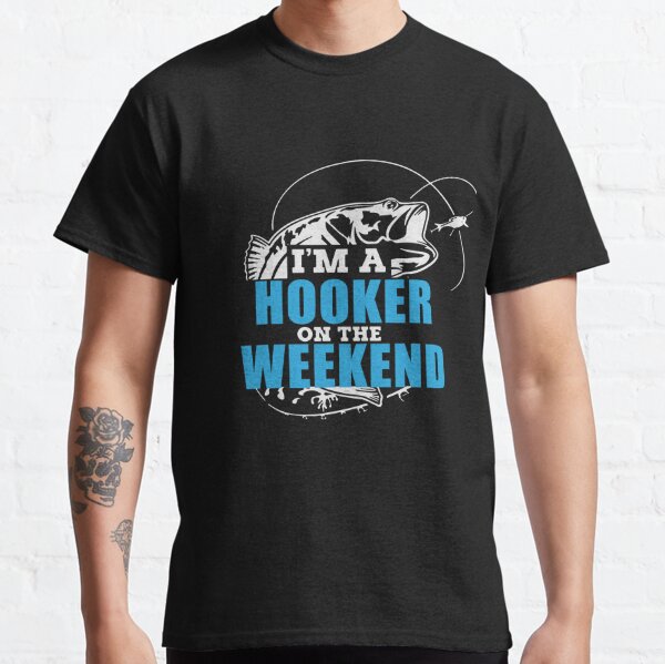 Weekend Hooker Funny Fishing Shirt for anglers' Women's Premium