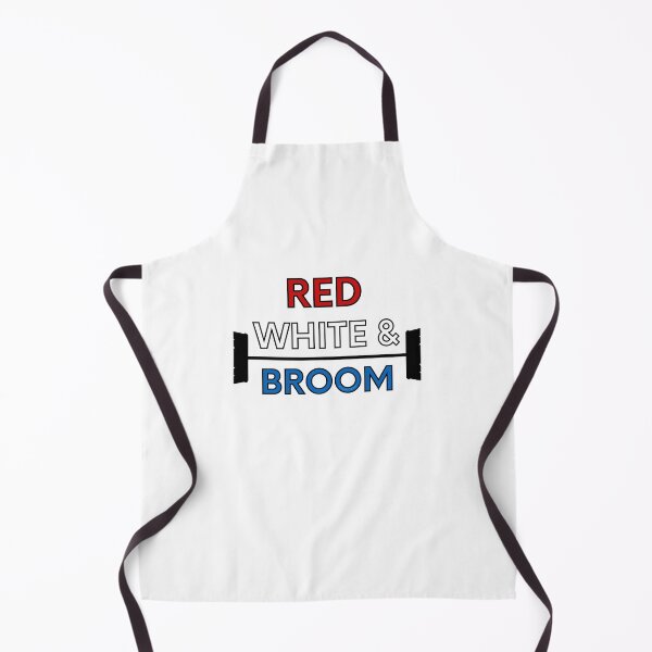 Item preview, Red White and Broom Freedom Patriotic Housekeeper Fun designed and sold by SavvyCleaner.