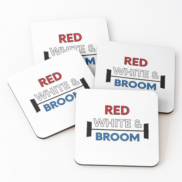 Item preview, Red White and Broom Freedom Patriotic Housekeeper Fun designed and sold by SavvyCleaner.
