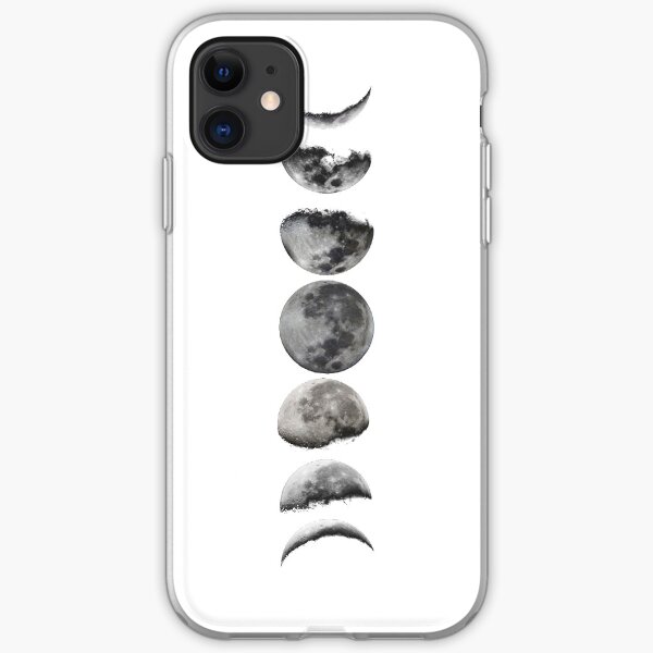 LUNAR PHASES iPhone Soft Case