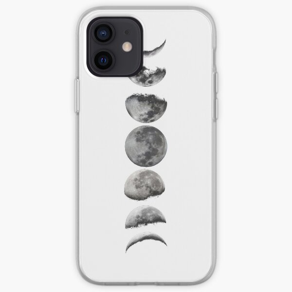 LUNAR PHASES iPhone Soft Case