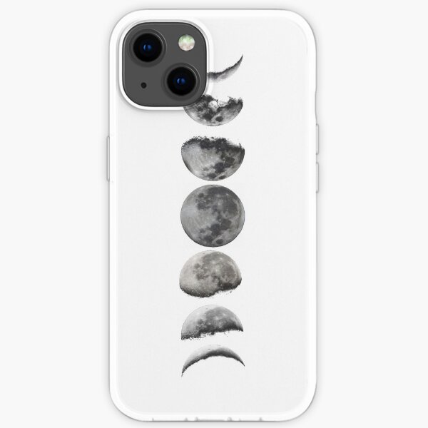 LUNAR PHASES iPhone Soft Case