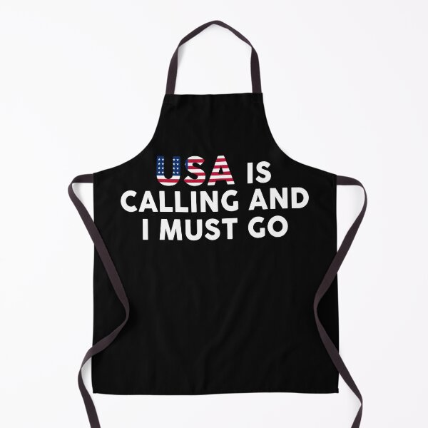 Item preview, USA Is Calling And I Must Go I Travel America Calling Flag designed and sold by TrendingX.