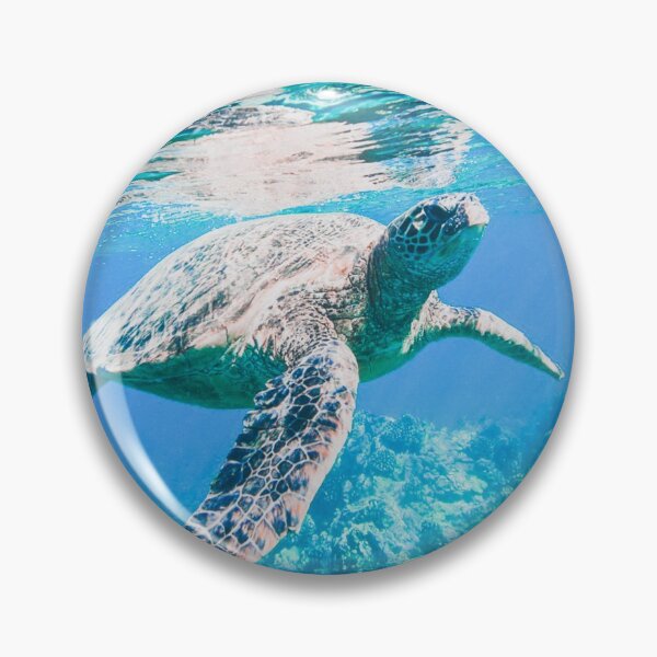 Item preview, Sea Turtle swimming  designed and sold by BuzzRoom.