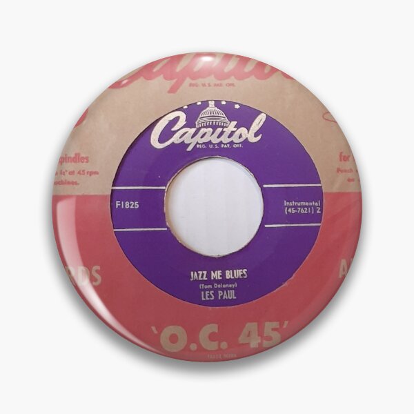 Item preview, Les Paul, Jazz Me Blues, 45,Jazz, Blues, guitar, 50's designed and sold by Vintaged.